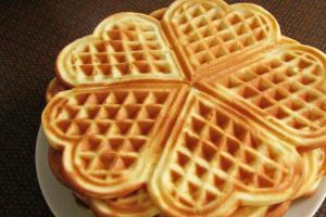 Elektrikli waffle makinesinde çıtır waffle ruloları nasıl yapılır: fotoğraflı adım adım tarif